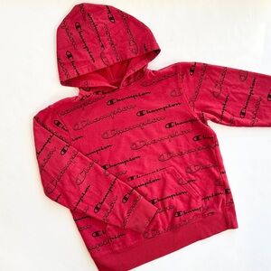 Champion Red Boys Hoodie